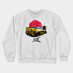 240SX nismo silvia s13 pandem yellow Crewneck Sweatshirt